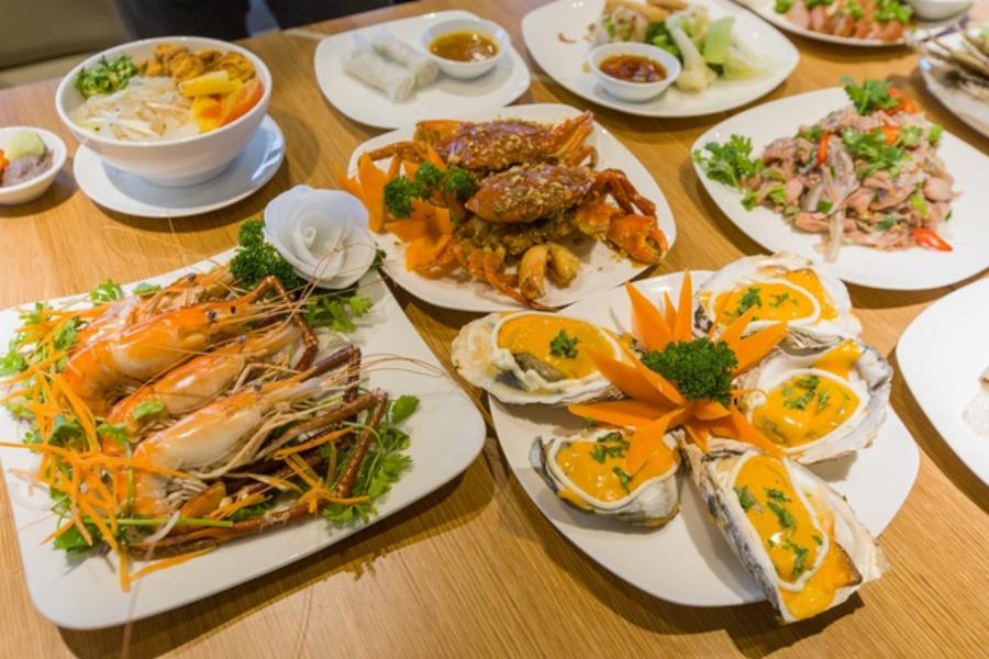 buffet chú béo quận 7 hải sản tươi sống hấp dẫn