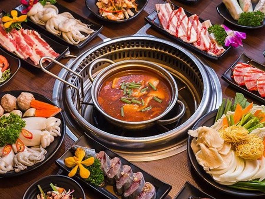 Quán buffet xiên que quận 7 với không gian ấm cúng, thích hợp cho các buổi tụ họp