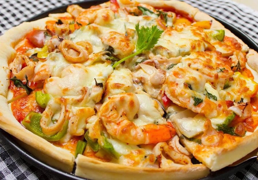 Pizza hải sản tươi ngon tại Jimmy Pizza Quận 7