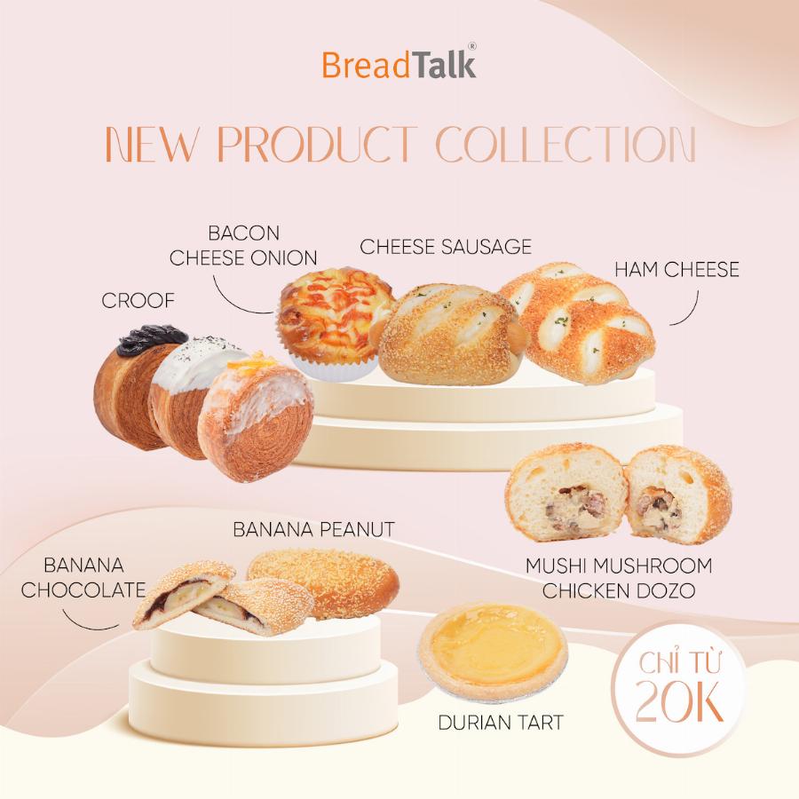 Không gian hiện đại và thoải mái tại BreadTalk Quận 7