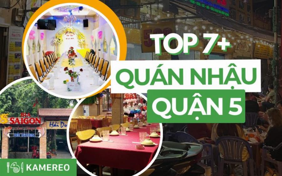 Không gian quán ốc ken quận 7 với bàn ghế sắp xếp gọn gàng, tạo cảm giác thoải mái cho thực khách