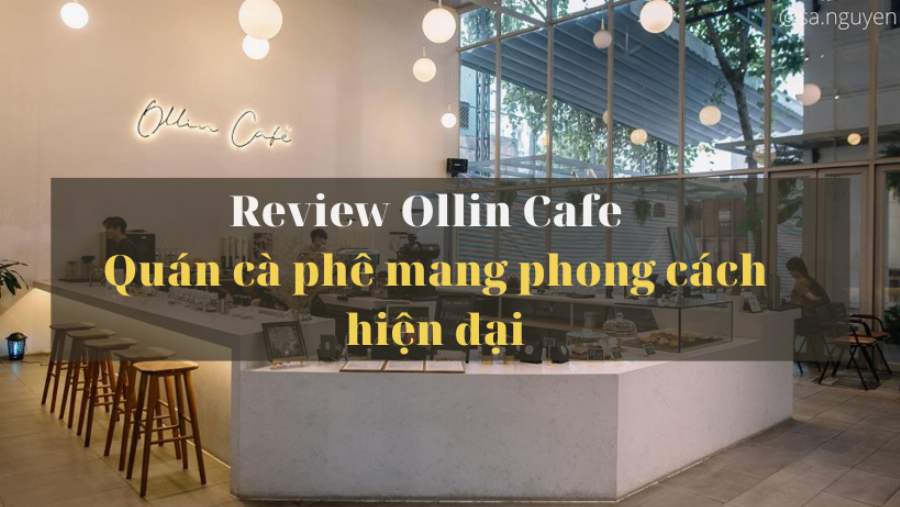 ollin cafe quận 7 bàn ghế thoải mái