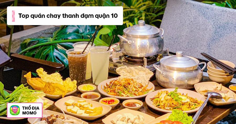 Không gian thanh tịnh, gần gũi thiên nhiên của một quán chay tại Phú Mỹ Hưng