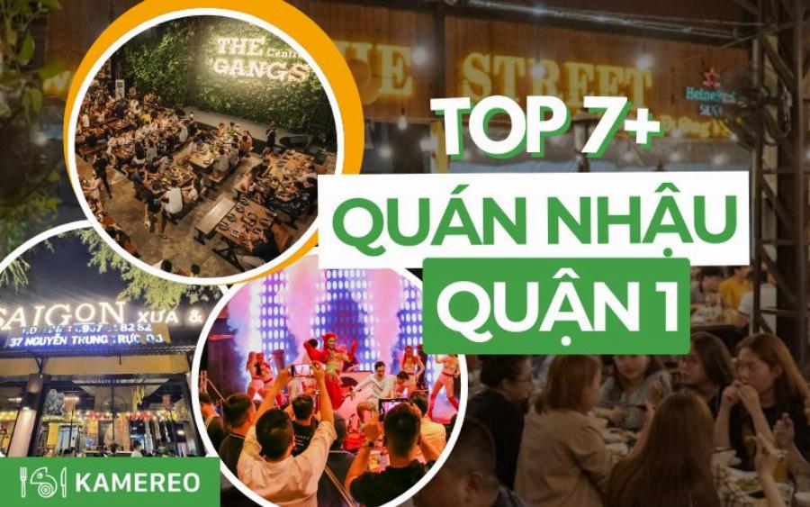 quan nhậu bình dân quận 7 không gian thoáng đãng