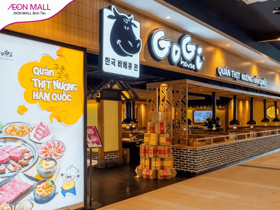 bàn nướng không khói GoGi House Gigamall hiện đại tiện nghi