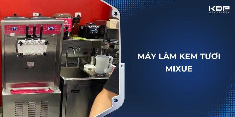 Bí quyết tạo nên hương vị kem Mixue đặc trưng là nguyên liệu tươi ngon