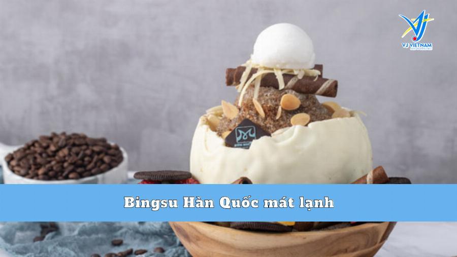 Bingsu Hậu Giang món đá bào Hàn Quốc mát lạnh