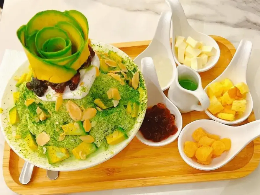 Bingsu Patbingsoo Lê Văn Sỹ, menu đa dạng, nhiều lựa chọn hấp dẫn