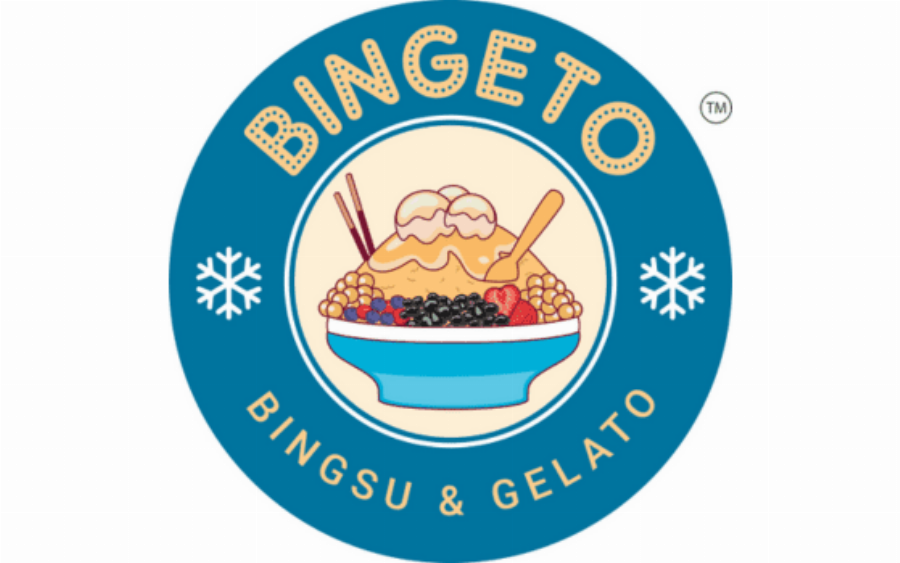 Bingsu trà xanh với đá bào trà xanh và các loại topping trà xanh