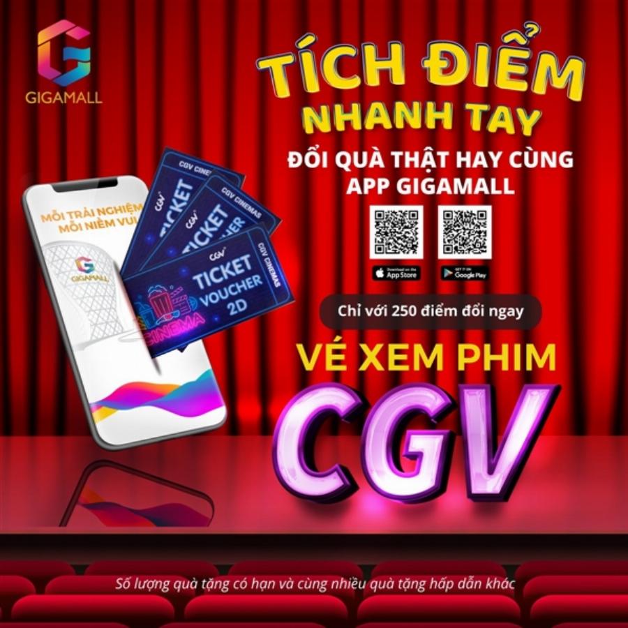 cac chuong trinh khuyen mai cgv gigamall danh cho thanh vien va khach hang