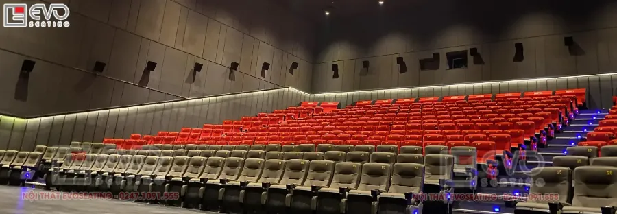 Ghế Sweetbox tại CGV Parc Mall mang đến không gian riêng tư và thoải mái cho các cặp đôi