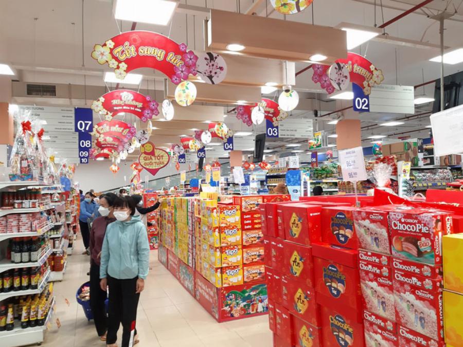 Co.opmart Bảo Lộc khu vực thực phẩm tươi sống đa dạng, chất lượng đảm bảo