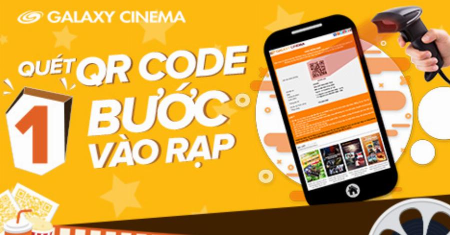 Giao diện các bước đặt vé online trên app hoặc website Galaxy Cinema