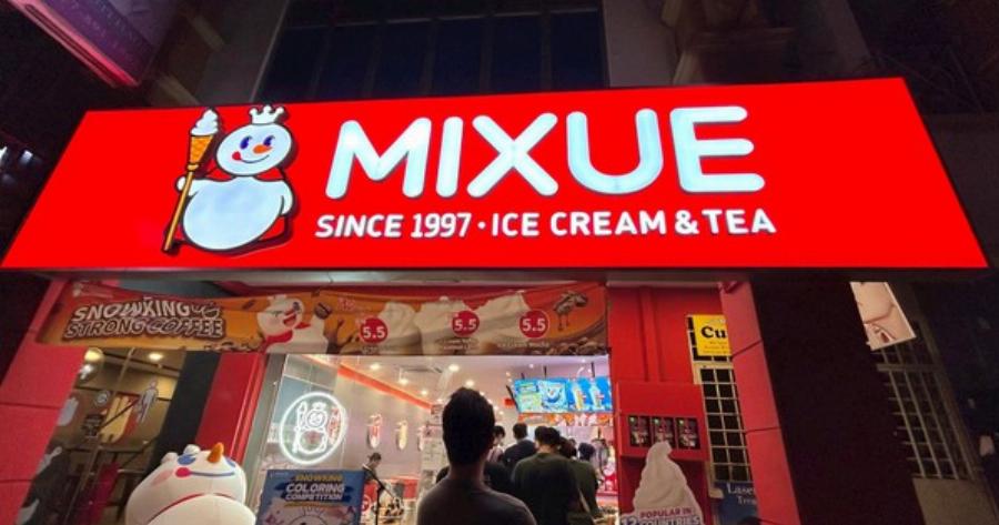 bản đồ địa chỉ các cửa hàng mixue quận 12