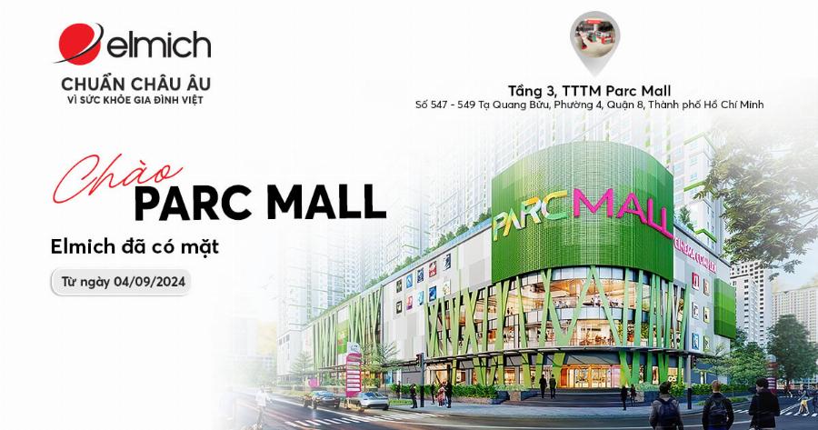 Không gian mua sắm Elmich Parc Mall sang trọng và đẳng cấp