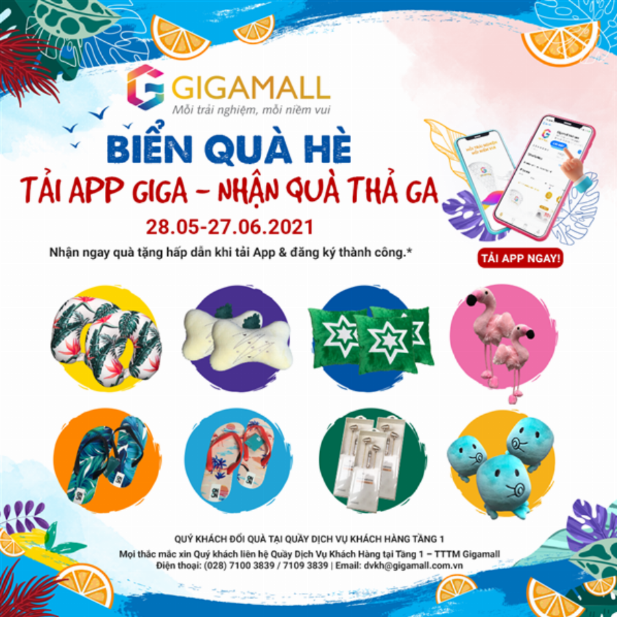 Gigamall Sư Vạn Hạnh sự kiện khuyến mãi đặc biệt chương trình ưu đãi hấp dẫn