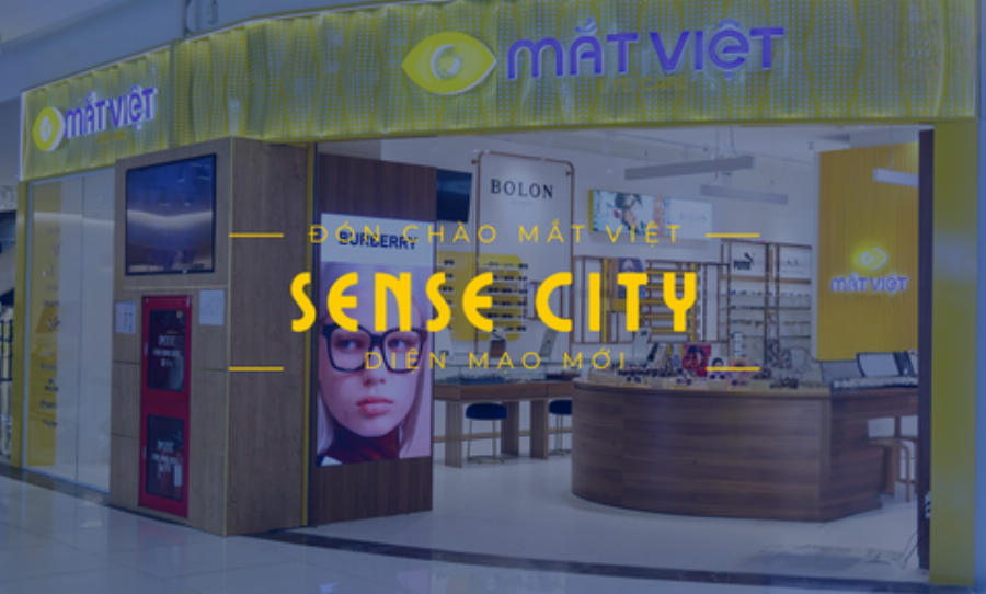 Hình ảnh một góc chụp đẹp tại sảnh chính Sense City Cần Thơ với ánh sáng tự nhiên