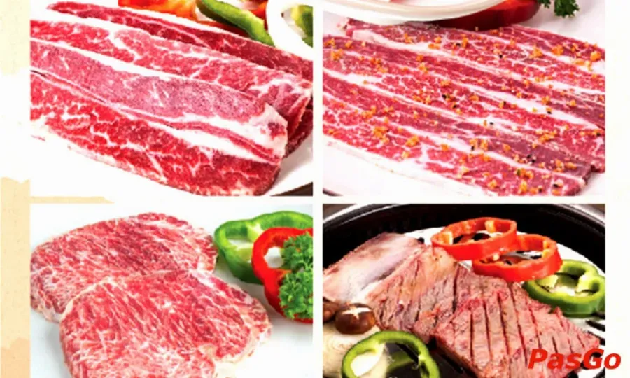 Thực đơn Gogi House Co.opmart Quang Trung, các món nướng đặc sắc, hình ảnh món ăn hấp dẫn