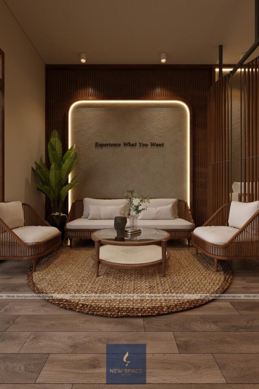 Không gian phòng massage VIP quận 9 sang trọng, riêng tư với ánh sáng dịu nhẹ và nội thất cao cấp