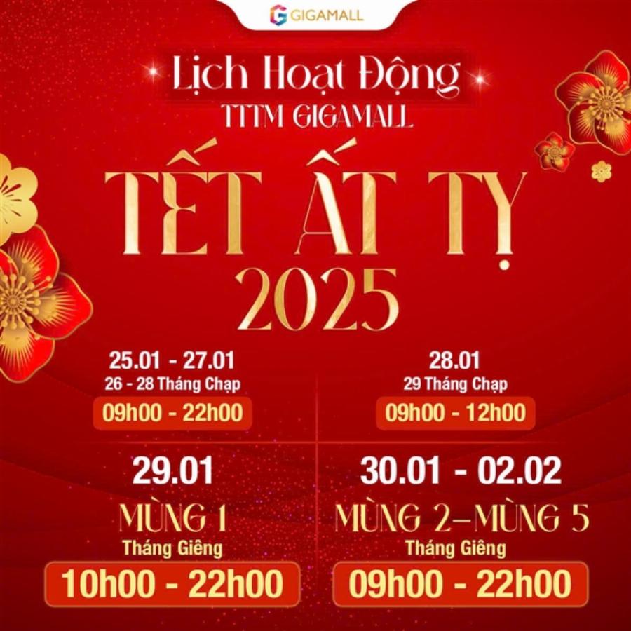 Không gian mua sắm Coopxtra Gigamall hiện đại và tiện nghi