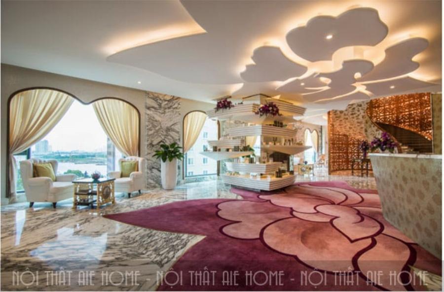 Một phòng massage tiêu chuẩn tại Samdi Quận 9 với giường sạch sẽ, ánh sáng dịu và không gian riêng tư