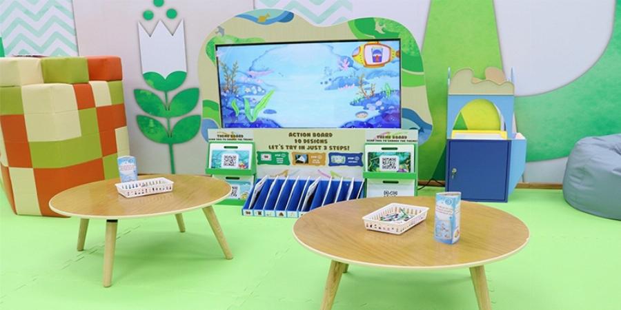 Khu vui chơi trẻ em trong nhà Gigamall với nhiều trò chơi hấp dẫn