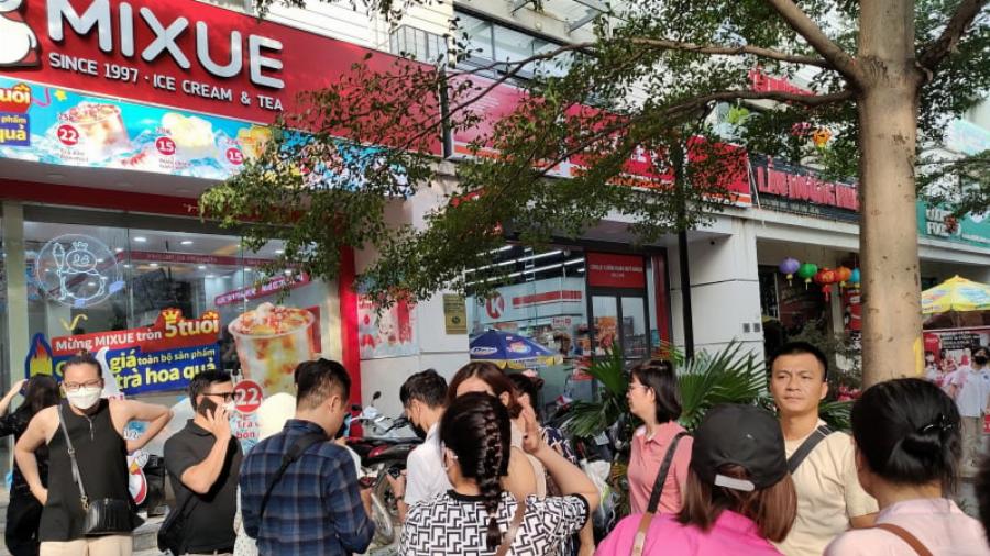 Chương trình khuyến mãi tại Mixue 53 Triều Khúc