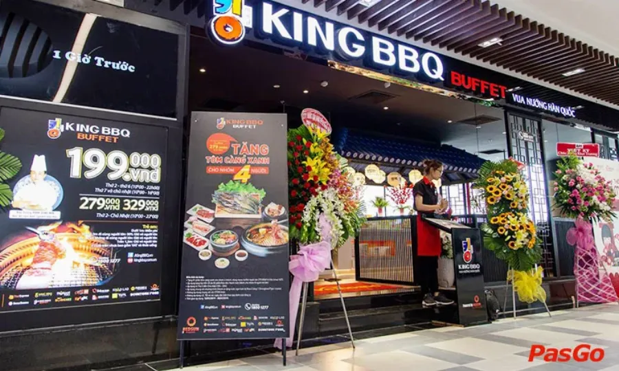 King BBQ Gigamall buffet nướng cao cấp