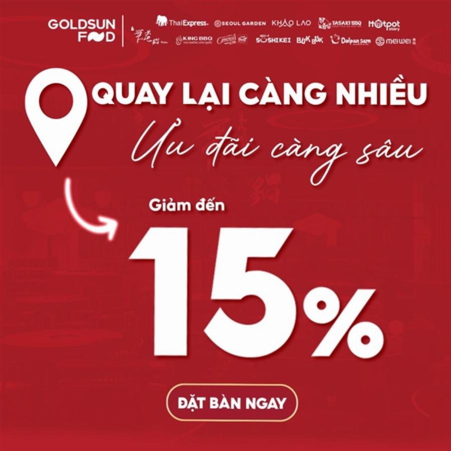 Chương Trình Khuyến Mãi Hấp Dẫn King BBQ Gigamall