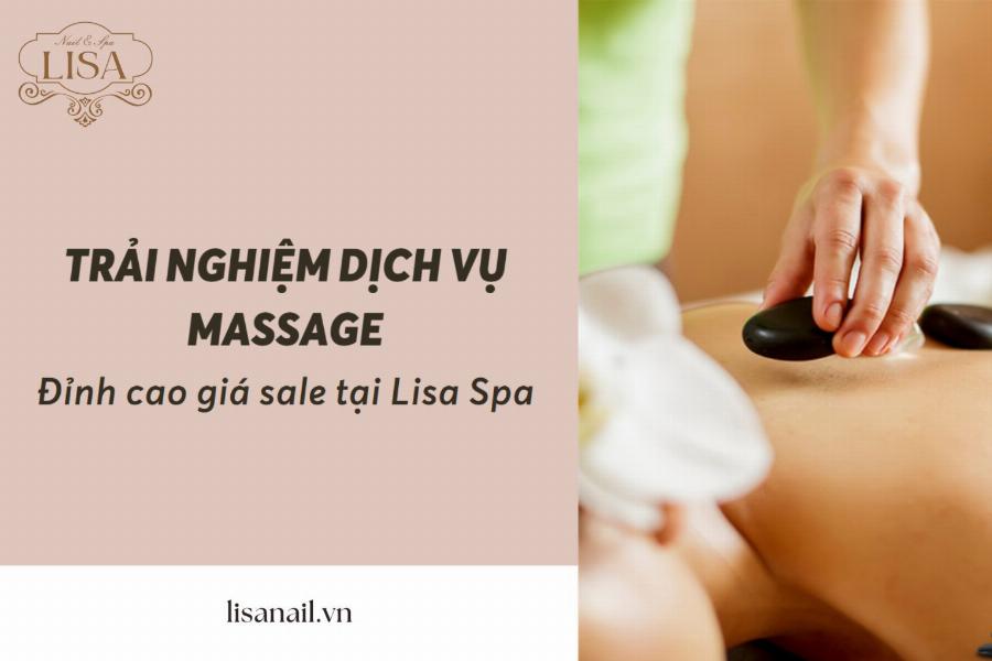 Liệu pháp massage đá nóng tại spa massage luxury quận 7 với đá bazan đặt trên lưng khách hàng