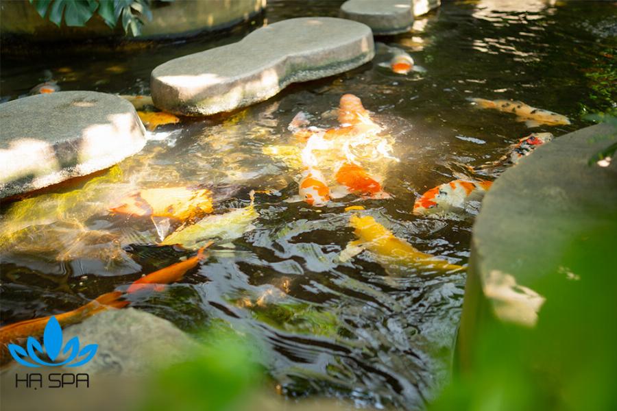 Không gian massage yên tĩnh tại spa Lê Văn Lương Nhà Bè