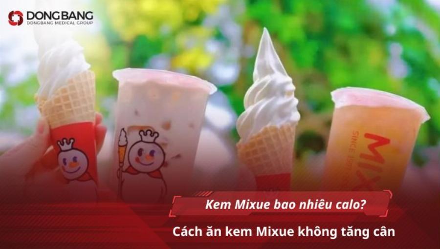 Menu Mixue 189 Trần Cao Vân đa dạng các loại trà sữa và kem
