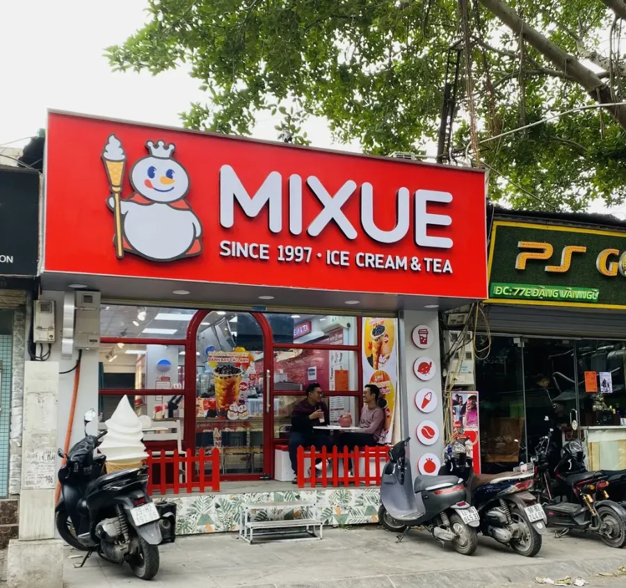 Mixue Gò Vấp địa chỉ chi nhánh kem trà sữa ngon rẻ