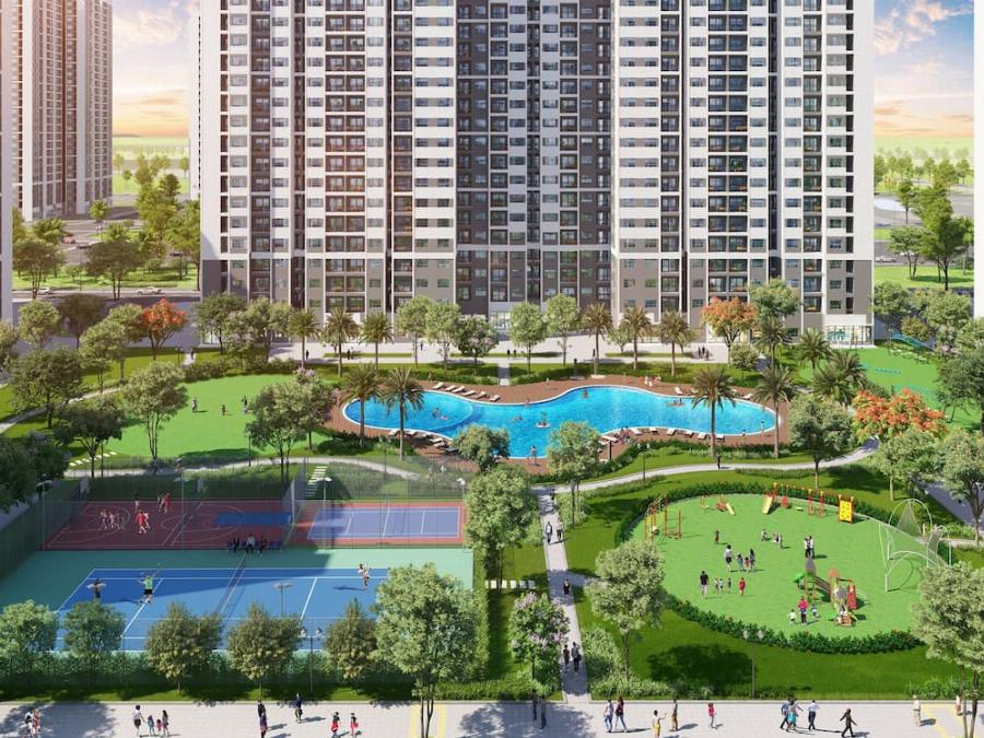 Mixue Smart City vị trí thuận tiện, dễ dàng tiếp cận từ nhiều khu vực trong đại đô thị, thu hút đông đảo khách hàng.