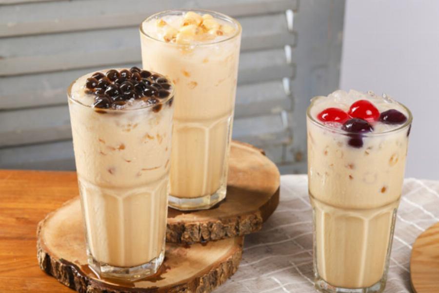 Các loại kem trân châu đường đen Mixue Sóc Sơn hấp dẫn, đa dạng topping