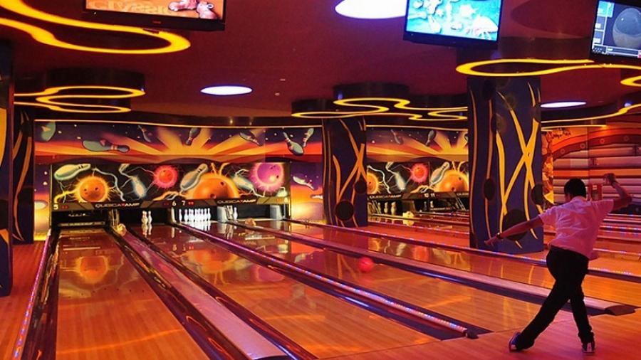 Sân bowling Parc Mall không gian hiện đại, sang trọng với thiết kế ấn tượng