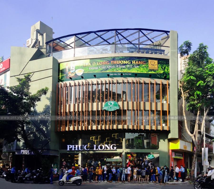 thiết kế sang trọng và tinh tế tại phúc long parc mall