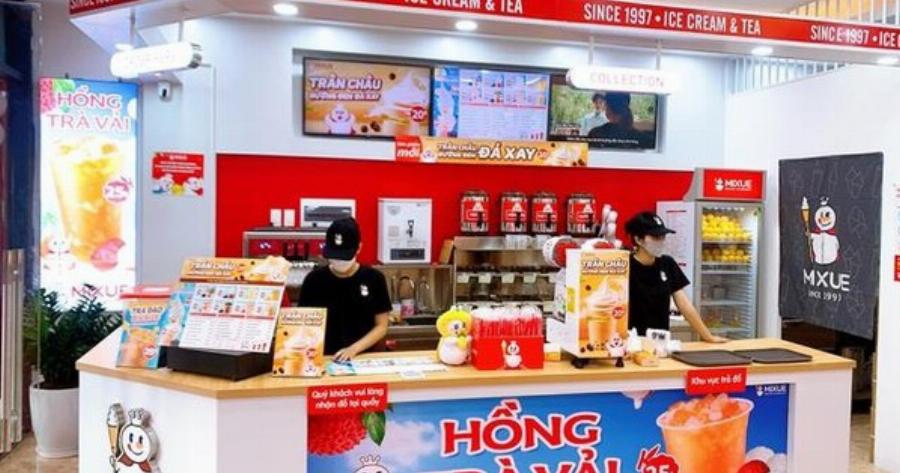 Trà mâm xôi Mixue giá rẻ bất ngờ