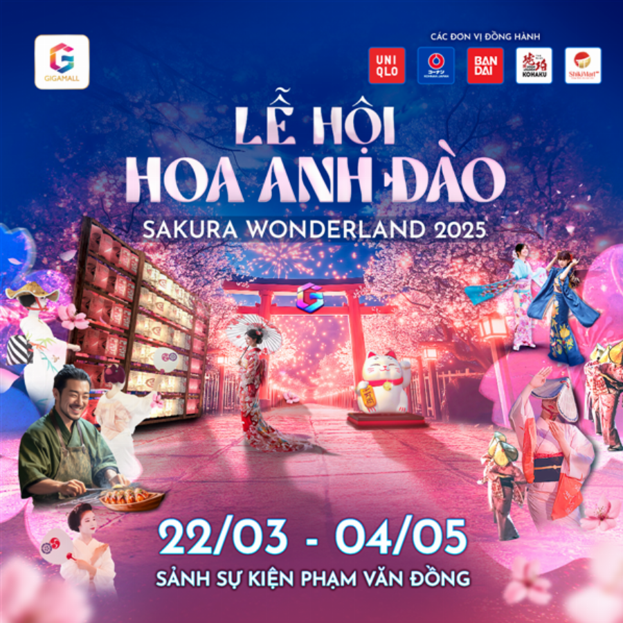 Trải nghiệm ẩm thực Nhật Bản tại Gigamall