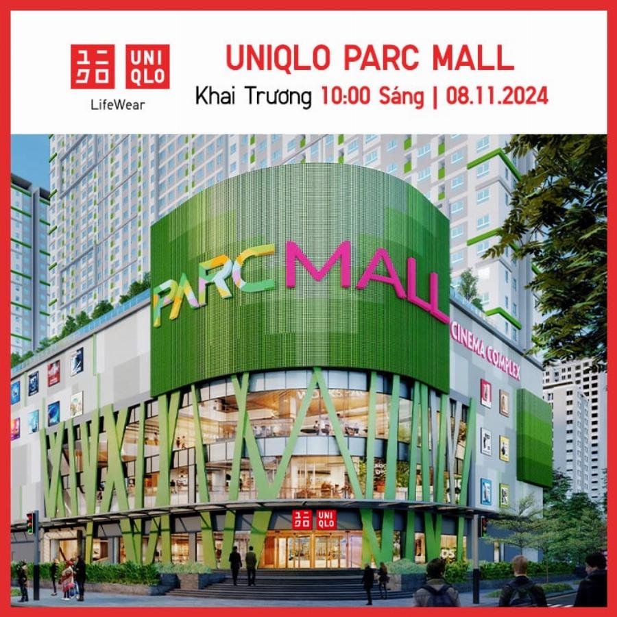 Uniqlo Parc Mall chương trình khuyến mãi