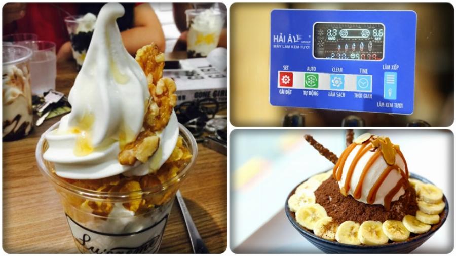 Vệ sinh máy làm kem Mixue đảm bảo an toàn thực phẩm