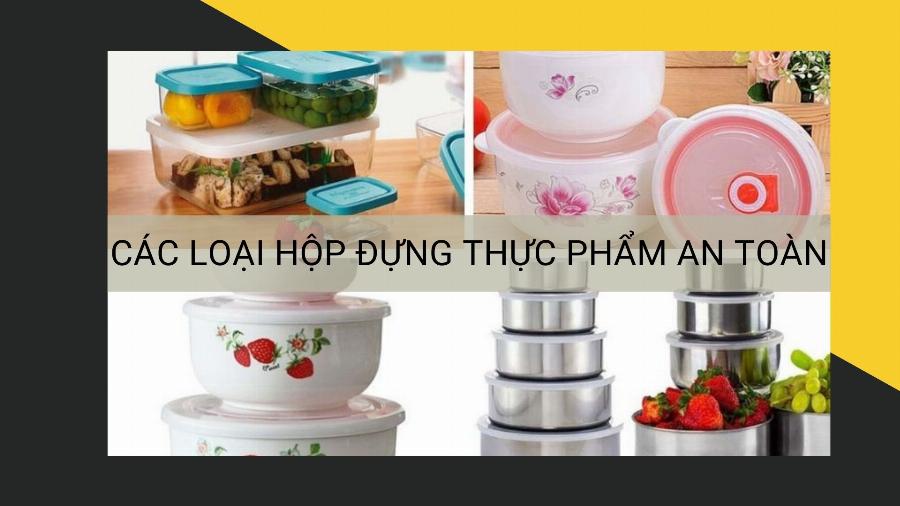 xác định nhu cầu sử dụng hộp đựng thực phẩm