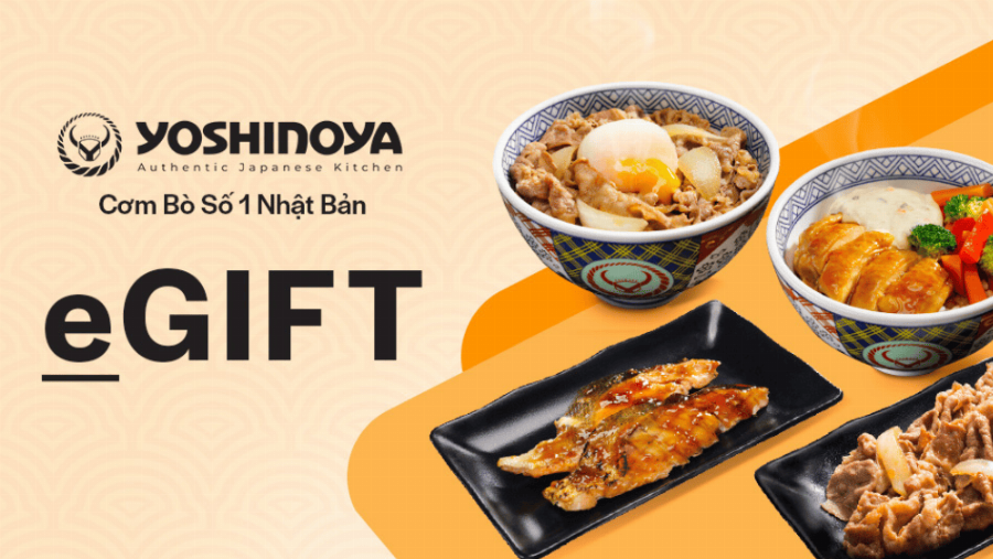 Yoshinoya Gigamall không gian ấm cúng và hiện đại